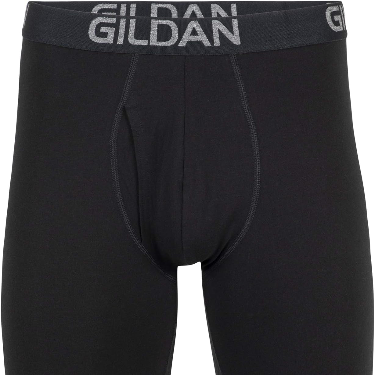 Gildan Men's Cotton Stretch Long Leg Boxer Brief Pack